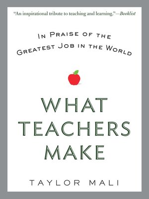 What Teachers Make - ebook